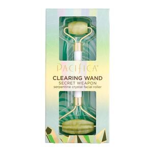 Pacifica Clearing Wand Serpentine Crystal Facial Roller NIB